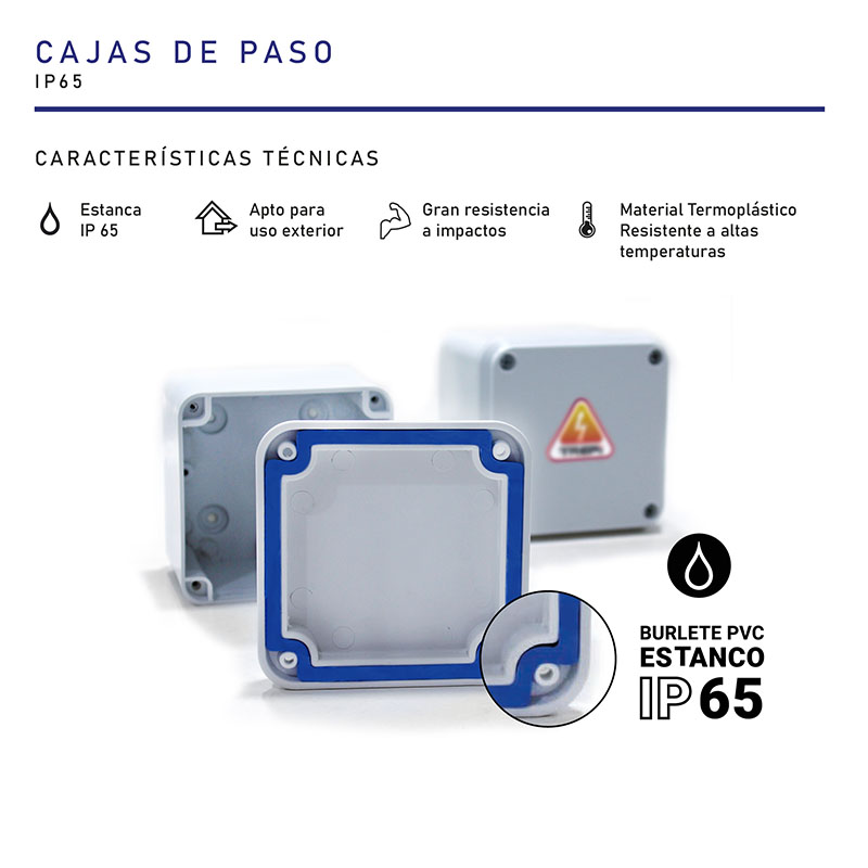 cajas de paso fabricante